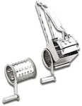 Lacor - 60335 - K&auml;sereibe, 2 Schneiden, Rostfrei