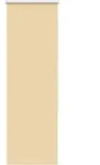 vidaXL Verdunkelungsrollo Beige 45x130cm Stoffbreite 40,7 cm Polyester