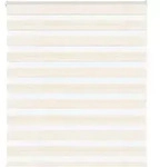 vidaXL Doppelrollo Marmorbeige 120x100cm Stoffbreite 115,9 cm Polyester