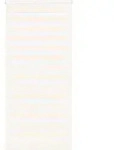 vidaXL Doppelrollo Marmorbeige 95x200 cm Stoffbreite 90,9 cm Polyester