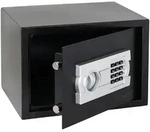 HMF Safe Tresor f&uuml;r Zuhause, Hotel oder B&uuml;ro, M&ouml;beltresor mit Zahlenschloss...