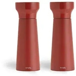 Amefa MODERN WOOD Salz-/Pfefferm&uuml;hle Set 2-teilig terracotta
