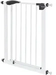 ECD Germany T&uuml;rschutzgitter 70&ndash;75 cm Wei&szlig;, Metallgitter ohne Bohren,