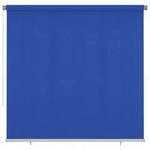 vidaXL Au&szlig;enrollo 245 (B) x 230 (H) cm Blau HDPE