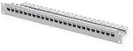 TELEG&Auml;RTNER 19"-Modultr&auml;ger 1 HE, mit 24 AMJ-SL-Modulen Cat.6A (Class EA), grau