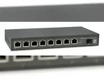 LevelOne Switch 9x GE GEP-0925 2.5GbE 108W 8xPoE+ sw - Switch - 9-Port