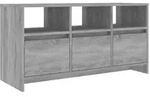 vidaXL TV-Schrank Grau Sonoma 102x37,5x52,5 cm Holzwerkstoff
