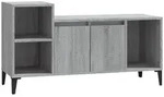 vidaXL TV-Schrank Grau Sonoma 100x35x55 cm Holzwerkstoff