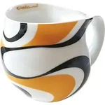 Luigi Colani Kaffeebecher wave gold & schwarz