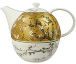 Goebel Vincent van Gogh Teekanne mit St&ouml;vchen 1,2 l Mandelbaum