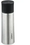 Relaxdays Trinkflasche Edelstahl, 400 ml, auslaufsicher, Kalt- & Hei&szlig;getr&auml;nke,