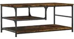 vidaXL Couchtisch R&auml;uchereiche 90x49x40 cm Holzwerkstoff