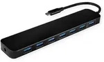 VALUE USB 3.2 Gen 1 Hub, 7fach, Typ C Anschlusskabel