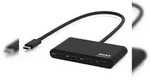 PORT Designs 900147 - USB Typ-C - USB Typ-C - 5000 Mbit/s - Schwarz - Aluminium - 0,3