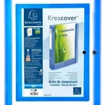 Exacompta 59982E 5x Archivbox mit Druckknopf aus PP 700&mu;, R&uuml;cken 40mm,...