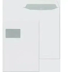 Mail Media Briefumschl&auml;ge Mit Fenster C4 Gummiert 100 g/m2 250 St&uuml;ck