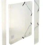 Exacompta 5962E 8x Archivbox aus PP 700&mu;, R&uuml;cken 25mm, 25x33 cm f&uuml;r DIN A4 -