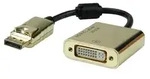 ROLINE GOLD 4K DisplayPort-DVI Adapter, Aktiv, v1.2, DP ST - DVI BU