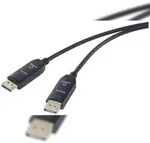 Renkforce Glasfaser / DisplayPort Anschlusskabel DisplayPort Stecker, DisplayPort