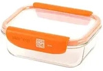 Mastrad StorEat S Vorratsdose, Borosilikatglas, 640 ml, F93009
