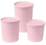 AWAVE&reg; Frischhaltedosen-Set aus rPET, 3-tlg., ros&eacute;