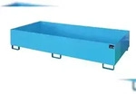 Regalwanne 2700 3 lackiert RAL5012 Lichtblau Umwelt Lagertechnik