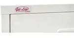 Jet-Line Aktenschrank Garderobenschrank Lagerschrank MINSKOW Spind wei&szlig;