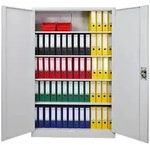 PROREGAL Fl&uuml;gelt&uuml;renschrank ELEPHANT Metall Aktenschrank abschlie&szlig;bar...