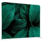 SHOWDOWN Displays Showdown Textil Raumteiler Basic - 200-150 Doppel Botanische Gr&uuml;ne