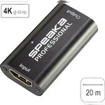 SpeaKa Professional HDMI&reg; Repeater &uuml;ber Signalkabel 20 m SP-6706948