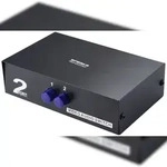 SpeaKa Professional SP-11175216 2 Port Composite-Switch mit Audio-Ports