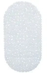 Relaxdays Badewannenmatte Steinoptik, rutschfeste Badeeinlage mit Saugn&auml;pfen,