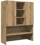 vidaXL Waschmaschinenschrank Artisan-Eiche 70,5x25,5x90 cm
