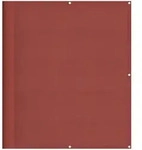 vidaXL Balkon-Sichtschutz Terrakotta 120x800 cm 100 % Polyester-Oxford