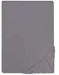 CloudComfort Basic Spannbettlaken dunkelgrau 180 x 190 - 200 x 200 cm