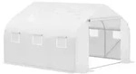 Outsunny - Folientunnel - 350L x 300B x 200H cm - wei&szlig;