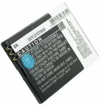 AccuCell Akku passend f&uuml;r Doro Primo 571, Akku HZTBL-4D-01, RCB571 Akku 3,7 Volt
