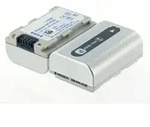 AGI Akku f&uuml;r Sony DCR-HC30 Li-Ion 7,2 Volt 680 mAh silberfarben