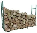 Toolland Kaminholzregal, verstellbare Gr&ouml;&szlig;e, 30 x 220 x 105cm, schwere Ausf&uuml;hrung,