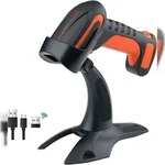 Tera Pro Barcodescanner QR 2D 1D Bluetooth Kabellos 2,4G USB-C 2500mAh St&auml;nder 8100
