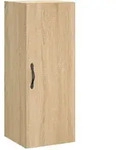 vidaXL Wandschrank Sonoma-Eiche 34,5x34x90 cm Holzwerkstoff