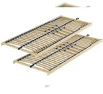 Erst-Holz 70.32-08 FV DP Federholzrahmen Lattenrost 80x200 cm Kopfteil verstellbar