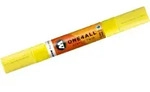 MOLOTOW Permanentmarker One4All Acrylic Twin nachf&uuml;llbar 1,5 und 4mm neongelb