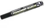 Pentel Permanentmarker Maxiflo 1-3,5mm Keilspitze schwarz Packung mit 12 St&uuml;ck