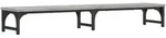 vidaXL Monitorst&auml;nder Grau Sonoma 105x23x15,5 cm Holzwerkstoff