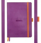 Rhodiarama Goalbook A5 mit flexiblem Einband, 120 Blatt 90g wei&szlig;, Dot/punktkariert -