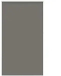 vidaXL Verdunkelungsrollo Grau 140x210cm Stoffbreite 136,6cm Polyester