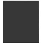 vidaXL Verdunkelungsrollo Schwarz 140x150 cm Stoffbreite 136,6 cm