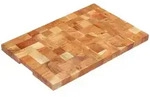 vidaXL Hackblock 60&times;40&times;3,8 cm Akazie Massivholz