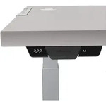 Fellowes Tischplatte Levado 160x80cm hellgrau